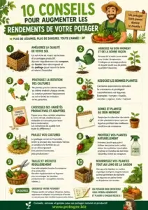 10 conseils pour augmenter les rendements de votre potager