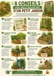 8 conseils pour tirer le meilleur parti d’un petit jardin
