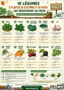 10 légumes à planter en automne et en hiver qui résisteront au froid
